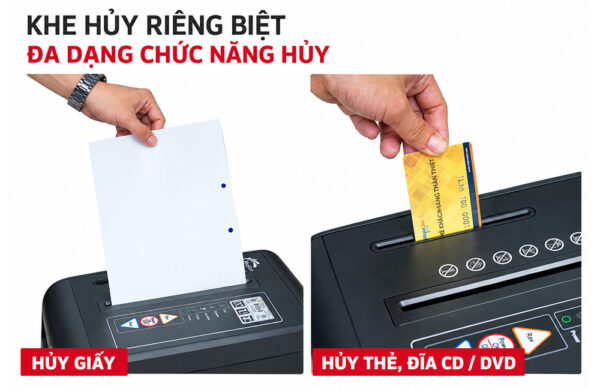 Máy huỷ tài liệu Silicon PS-2800C