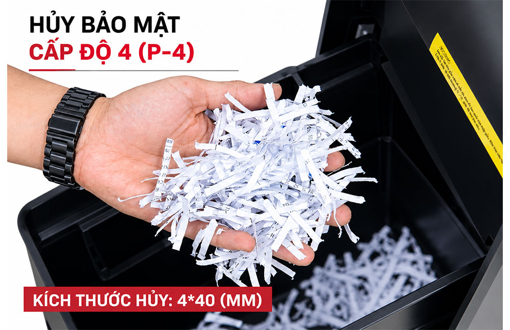 Máy huỷ tài liệu Silicon PS-2800C