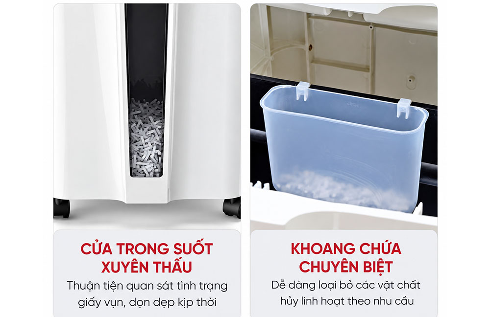 Silicon PS 3000M 6 Máy huỷ tài liệu Silicon PS-3000M