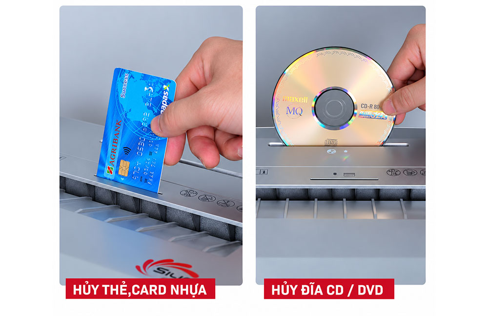 Silicon PS 3000M 9 Máy huỷ tài liệu Silicon PS-3000M