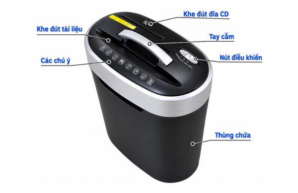 Máy huỷ tài liệu Silicon PS-508M