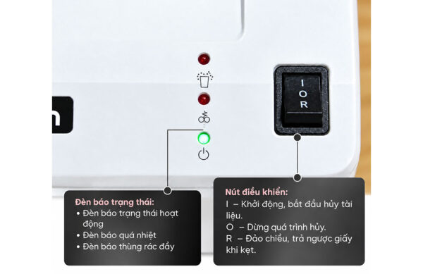 Máy huỷ tài liệu Silicon PS-630C