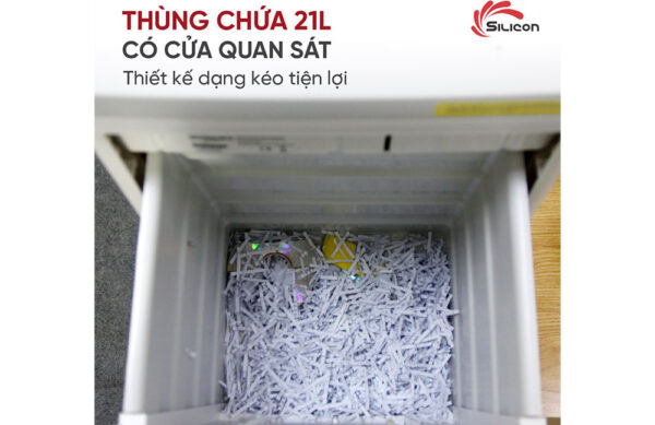 Máy huỷ tài liệu Silicon PS-630C