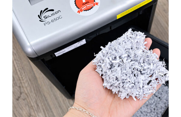 Máy huỷ tài liệu Silicon PS-650C