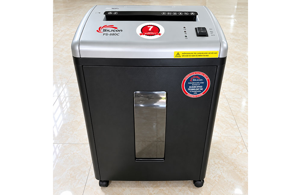 Máy huỷ tài liệu Silicon PS-650C