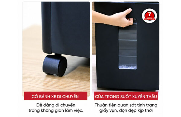 Máy huỷ tài liệu Silicon PS-910LCD