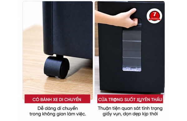 Máy huỷ tài liệu Silicon PS-915LCD