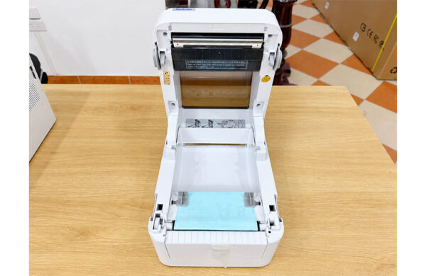 Máy in mã vạch Xprinter XP-420B-UL (trắng)