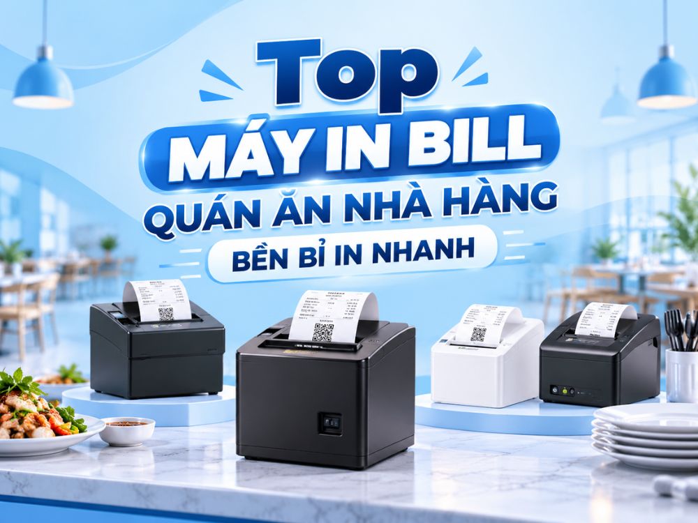Top 10 máy in bill quán ăn nhà hàng bền bỉ in nhanh