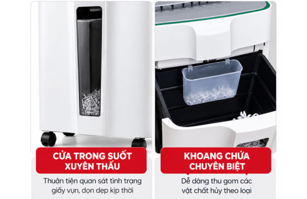 Máy huỷ tài liệu Silicon PS-1200C