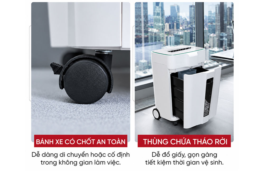 Máy huỷ tài liệu Silicon PS-1200C