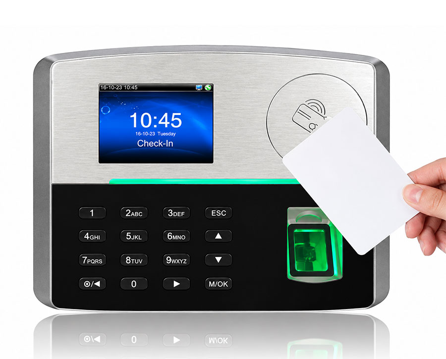 may cham cong van tay ronald jack s810 3 Máy chấm công vân tay Ronald Jack S810