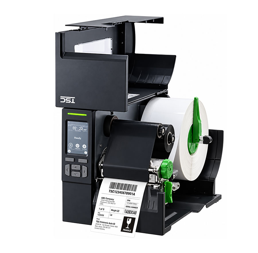 may in ma vach tsc mb341t 300dpi 2 Máy in mã vạch TSC MB341T 300dpi