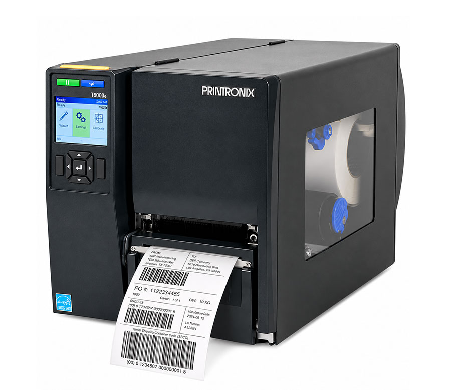 Máy in tem nhãn mã vạch TSC Printronix T6204e RFID